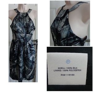 Martin + olsa silk dress